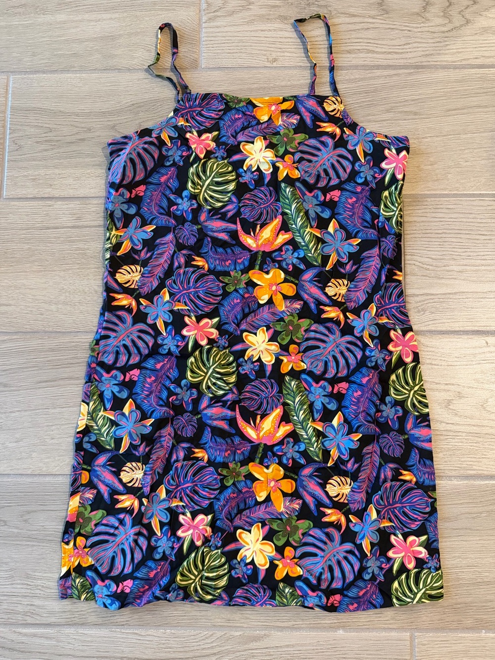 Vans Black Tropical Floral Print